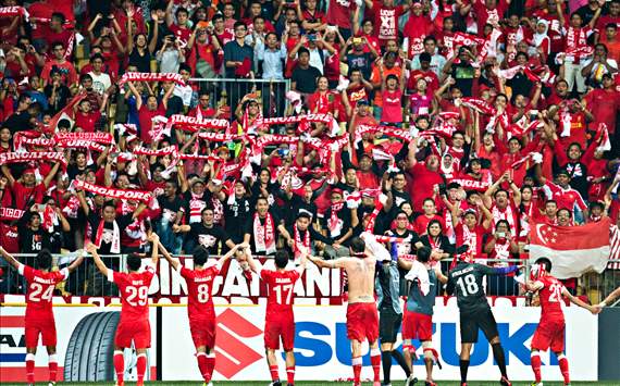 FT: Singapura 3-1 Thailand