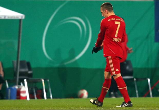 Red card in cup clash was unfair, says Ribery