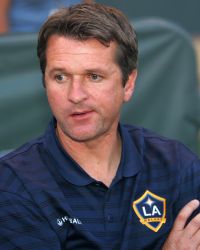 MLS: Frank Yallop, coach, Los Angeles Galaxy (ISI)