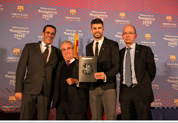 Pique: My grandfather taught me what it meant to be a Barca fan