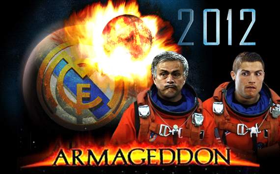 José Mourinho y Cristiano Ronaldo desean que se acabe el mundo