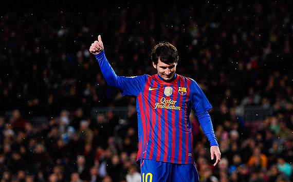 Lionel Messi vs Granada (record César)