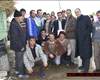  حمید استیلی و بهنام ابوالقاسمپور در بازدید از مناطق زلزله زده