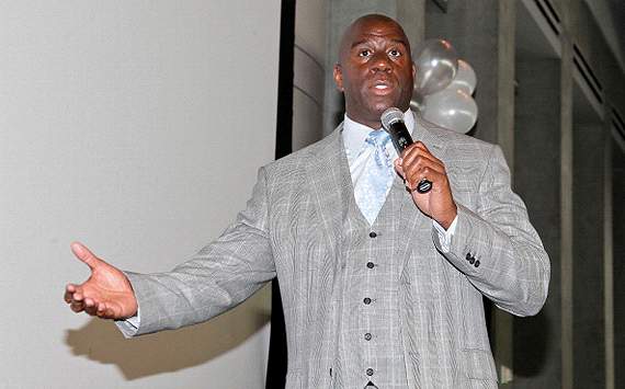 Magic Johnson se rindió ante la habilidad de Messi