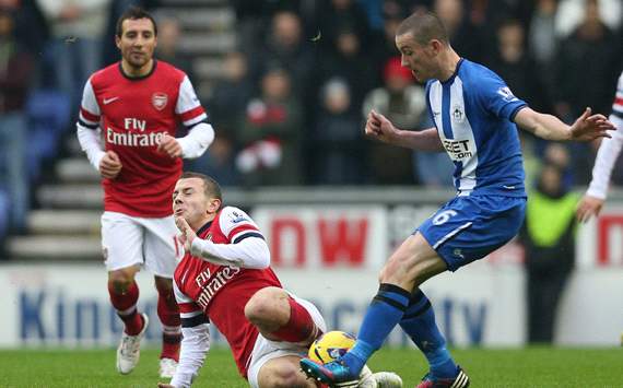 Jones takes positives from Wigan display in Arsenal defeat