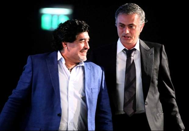 Maradona: Mourinho is one of the world's top coaches