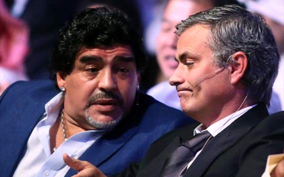 Maradona Mourinho