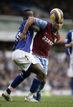 EPL: Johan Djourou - Gabriel Agbonlahor ,Birmingham City - Aston Villa (PA)