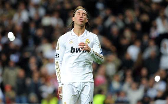 Real Madrid's defender Sergio Ramos