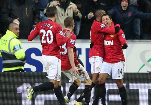 adidas Premier League Team of the Week: Manchester United striking pair Van Persie & Hernandez star
