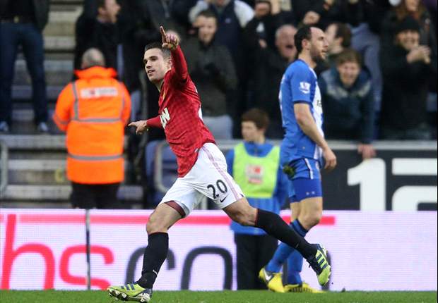 'I'm surrounded by champions' - Van Persie hails Manchester United team-mates after Wigan win