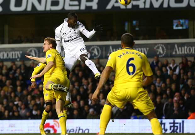 TEAM NEWS: Adebayor starts alongside Defoe for Tottenham Andre Villas-Boas has chosen to start Emmanuel Adebayor up against QPR