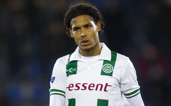 Groningen defender Virgil van Dijk reveals Everton interest