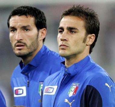 Fabio Cannavaro and Gianluca Zambrotta - Italy