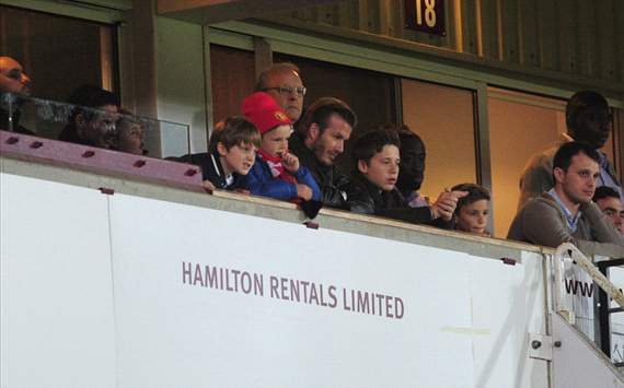 FA Cup - West Ham United v Manchester United, David Beckham