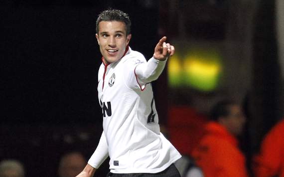 West Ham United v Manchester United, Robin van Persie