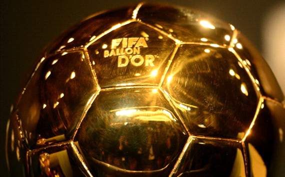 Balón de Oro 2012: Porcentaje de votos