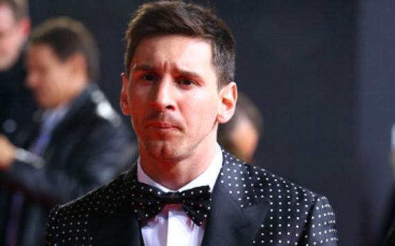 Lionel Messi - Gala Balón de Oro 2012