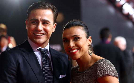 Fabio Cannavaro - Marta - BalÃ³n de Oro 2012