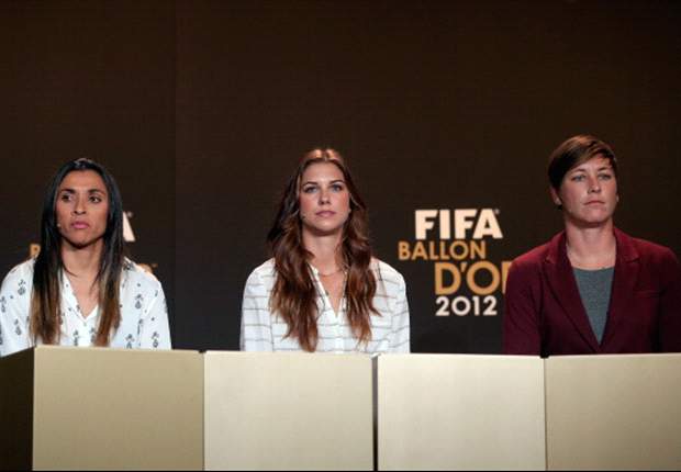 Wambach named 2012 Fifa Women's World Player of the Year