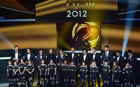 FIFA / Ballon D'or 2012 : Best XI