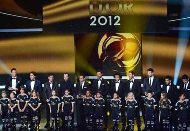 Overzicht alle winnaars Ballon d'Or