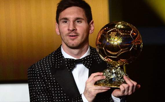 Lionel Messi - Gala Balón de Oro 2012