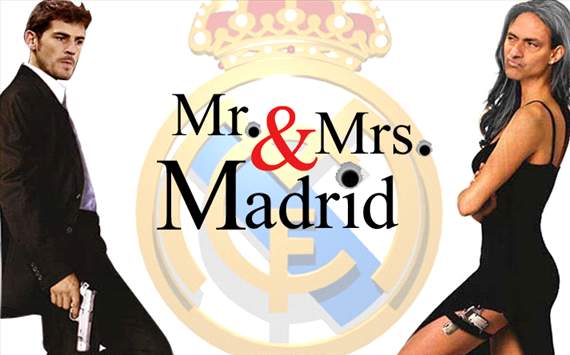 Casillas y Mou son Mr. y Mrs. Madrid