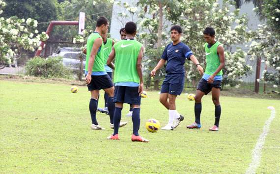 Hari Ketiga Latihan Timnas Masih Tanpa Pemain Bintang
