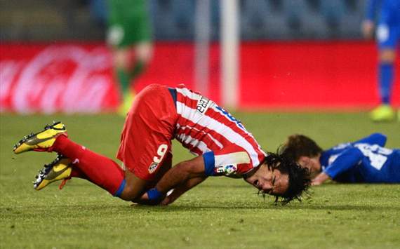 Radamel Falcao, Getafe-AtlÃ©tico de Madrid