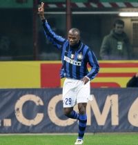 Serie A, Inter-Atalanta: Suazo (Foto Grazia Neri)
