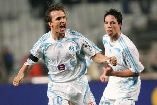 Boodewijn Zenden & Samir Nasri (Olympique de Marseille)
