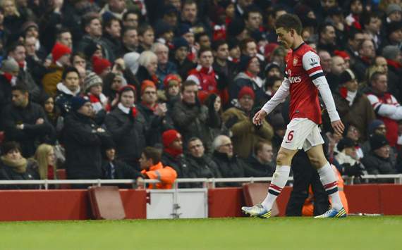 Arsenal goalscorer Koscielny bemoans first-leg loss against Bayern Munich