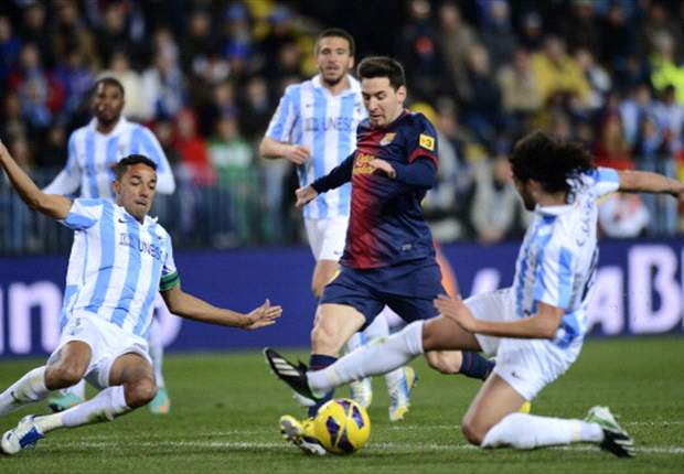 TEAM NEWS: Lionel Messi leads Barcelona in attack as they travel to Malaga in the Copa del Rey