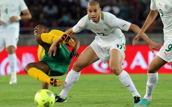 Friendly : Kagisho Dikgacoi vs Adlene Guedioura (South Africa vs Algeria)