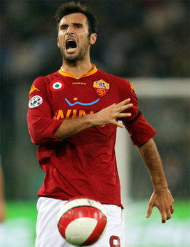 Mirko Vucinic, Roma (Foto Grazia Neri)