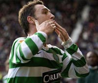 SPL: Scott McDonald , Hearts - Celtic (PA)