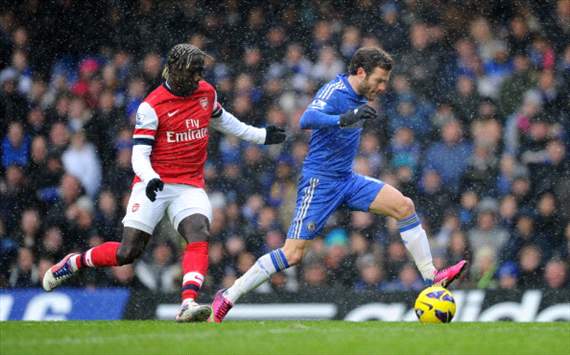 Juan Mata, Bacary Sagna