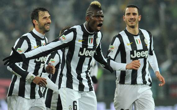 Paul Pogba - Juventus celebrating