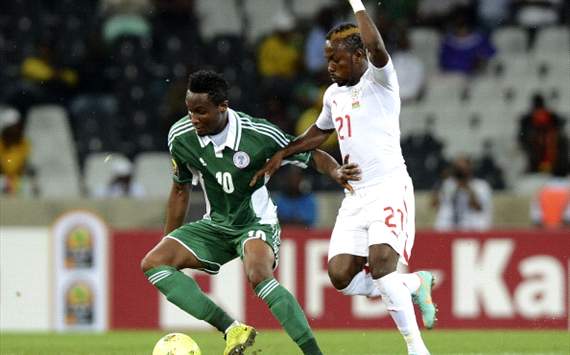 Afcon - Mikel Obi -Razack Traore - Nigeria vs Burkina Faso