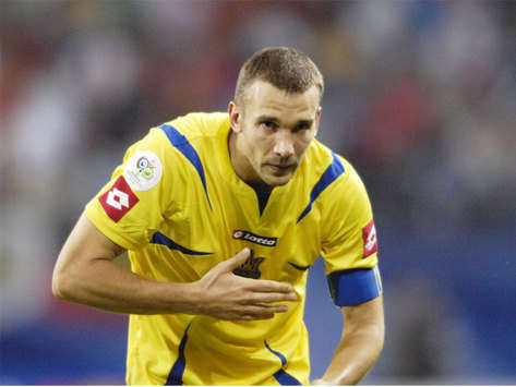 Euro 2008 Elemeleri: Andryi Shevchenko (Ukrayna) (Foto Grazia Neri)