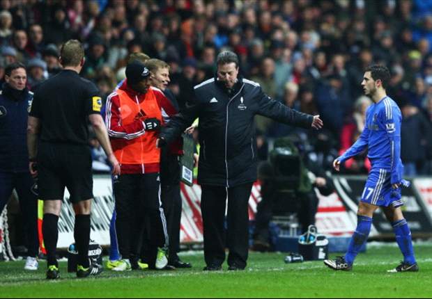 What punishment should Hazard receive for kicking ball boy?