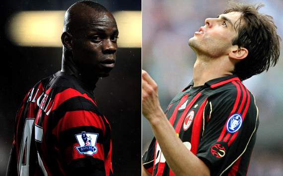 Milan zet Balotelli en Kaká uit het hoofd