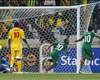 Ethiopia looks dejected as Burkina Faso score