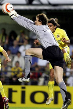 Jens Lehmann of Arsenal (AFP)