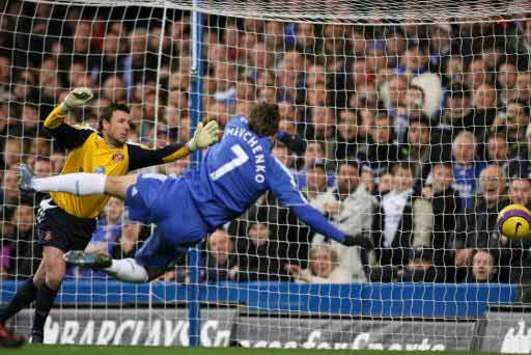 EPL: Andriy Shevchenko, Chelsea - Sunderland (PA)