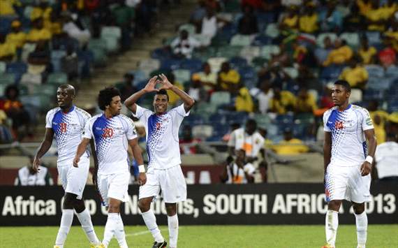 Platini celebrates - Cape Verde Afcon 2013