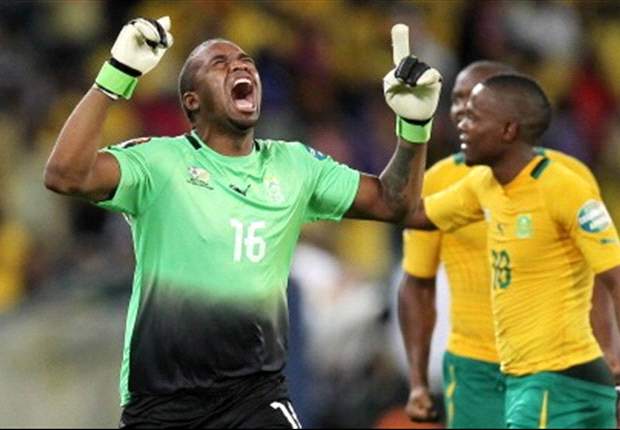 South Africa's Khune unhappy with performance against Morocco