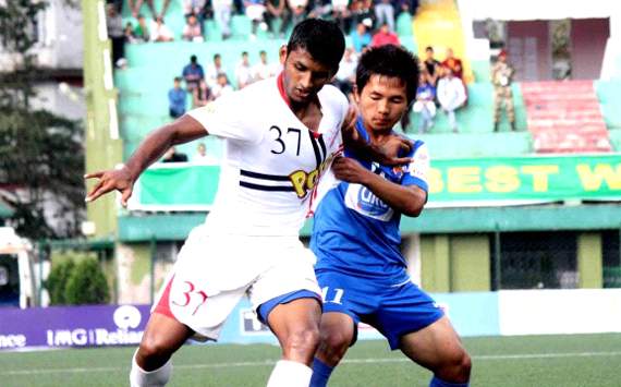 Pronay Halder, Nima Tamang, Pailan Arrows vs United Sikkim, I-League