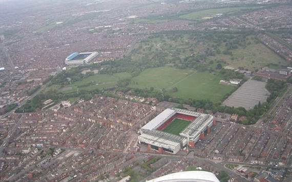 GALERI: Anfield Liverpool Versus Goodison Park Everton & Stadion Lainnya Yang Berdekatan Dengan Kandang Rival